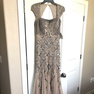 Mermaid beaded dress